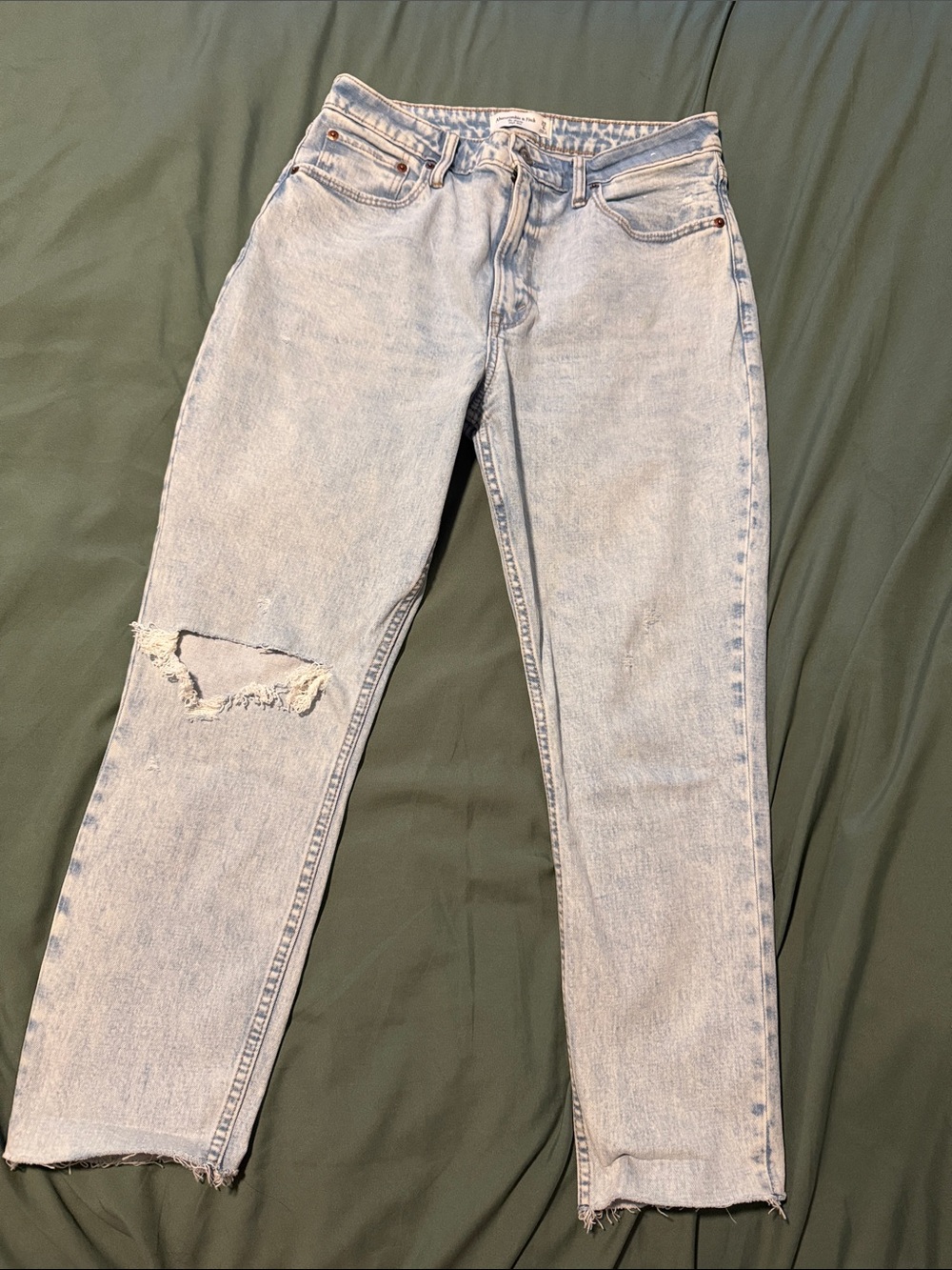 Abercrombie Curve Love Skinny High Rise